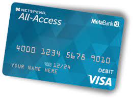 With access to your u.s. Open An All Access Bank Account Netspend All Access