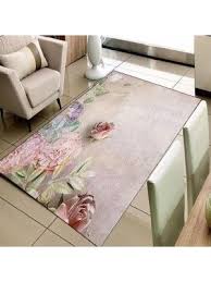 Else Hali Vintage Cicekler 3d Modern Dekoratif Salon Mutfak Halisi Hali Halilar Cicek