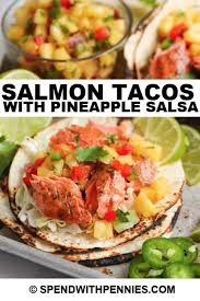 We did not find results for: Salmon Tacos Have Tender Flaky Salmon And Zesty Pineapple Salsa All Piled High On Soft Tortillas Salmon Tacos Cooking Seafood Healthy Recipes