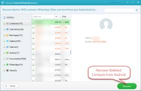 Recover Deleted Contacts From Android Recover Photos Android Recover
