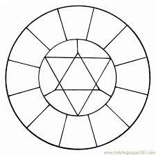 Customize your coloring page by changing the font and text. Color Wheel 3 Coloring Page For Kids Free Miscellaneous Printable Coloring Pages Online For Kids Coloringpages101 Com Coloring Pages For Kids