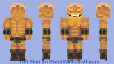 Deamu - The Protector of the Underworld Minecraft Skin