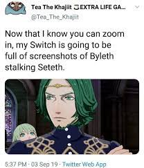 Stan Golden Deer On Instagram Honestly Mood Seteth Is Yum Videogamesfunny New Fire Emblem Fire Emblem Fire Emblem Heroes