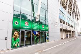 It is the home ground of linfield f.c. The National Football Stadium Windsor Park Belfast