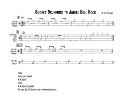 Jingle Bell Rock Bucket Drumming Routine Bucket Drumming Music Teaching Resources Music Lessons