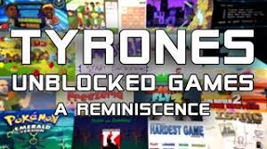 From major new game releases to brand new platforms and hardware, the gaming world changes fast. Tyrone S Unblocked Games A Reminiscence Youtube