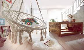 Deluxe hanging hammock swing garden outdoor hanging chair with wooden stretcher. Indoor Hanging Chair All You Need To Know About It