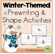You may want to check out my winter alphabet handwriting sheets to help your child learn to write letters with the correct formations. Winter Pre Writing Activities By Inspire The Mom Tpt