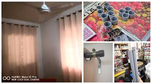 Kemudian untuk cara yang kedua adalah dengan melalui online. Diy Rod Langsir Eyelet Paling Jimat Mudah Guna Pvc Rm50 Je Untuk 1 Rumah
