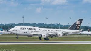 Ed Force One Fliegerei Iron Maiden Flugzeug