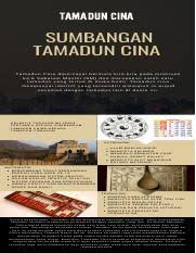 Astronomi, pembuatan gula share & embed titas nota penuh. 1 D Infographic Pdf Tamadun Cina Sumbangan Tamadun Cina Tamadun Cina Dipercayai Bermula Kira Kira Pada Milenium Ke 6 Sebelum Masihi Sm Dan Merupakan Course Hero