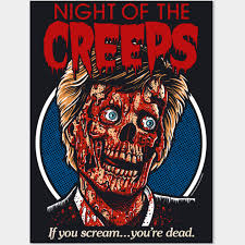 Night Of The Creeps, horror, 80s, cult classic - Night Of The Creeps -  Posters and Art Prints | TeePublic