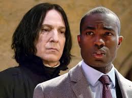 Snape working at the airport.