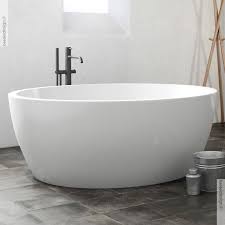 Raumspar badewanne 150 x 70 x 46 5 cm bad design heizung. Banos10 Freistehende Badewanne Keta Aus Verstarktem Acryl Durchmesser 130cm 150cm