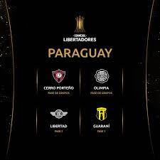 Mirá quiénes se podrían enfrentar. Los Clasificados De Paraguay Conmebol Libertadores Facebook
