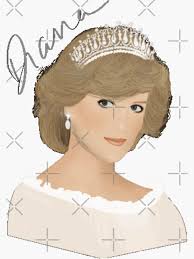 Pegatina for Sale con la obra «princesa Diana» de hypocratees