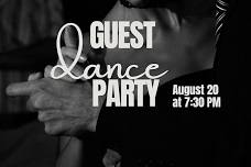 Guest Dance Party | August 20th at 7:30 PM