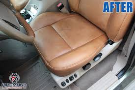 No accidents, 1 owner, personal use. 2001 2003 Ford F 150 King Ranch Leather Seat Cover Driver Bottom King Ranch Richmond Auto Upholstery