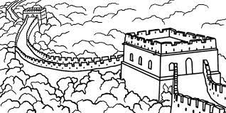 Coloring is also an art. Pin By Cassy Lent On Proyecto China Great Wall Of China Chinese New Year Crafts Coloring Pages