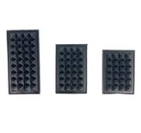 Durable Luggage Bag Bottom Pad - Plastic Feet Protector
