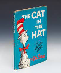 How To Spot A First Edition Sotheby S Dr Seuss The Cat In The Hat First Edition First Issue 1957 Creative Writing Stories Prehistoric Humans Edition
