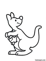 Free Printable Animal Kangaroo With Baby Coloring Pages For Kids Print Out Baby Kangaroo A Animal Coloring Pages Zoo Animal Coloring Pages Baby Coloring Pages