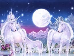 It shows alice holding a plum cake with a knife in it for the unicorn and lion. 3d Unicorn Wallpapers Wallpaper Cave