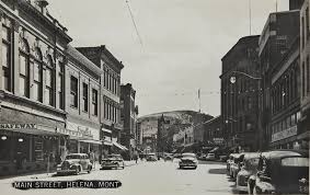 Main Street Helena Montana Rppc 1940 S Helena Montana Montana Beloit