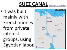 The suez canal, one of the most important shipping lanes in the world, is reportedly blocked because someone accidentally got stuck with their giant container ship. The Age Of Imperialism Chapter Ppt Download