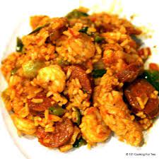 30 Minute Cheesy Jambalaya Recipe Jambalaya Three Meat Chicken Jambalaya