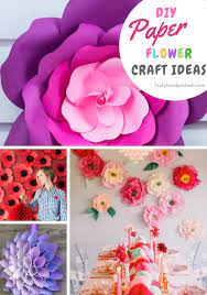 Keep reading, crafty queens, to learn more about all 27 of our diy paper decoration projects. 16 Diy Paper Flower Crafts Ideas For Home Decor Step By Step Instruction