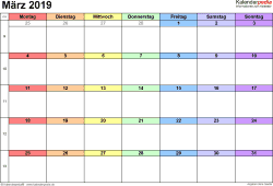 Kalendar kuda malaysia tahun 2021 berikut adalah kalender kuda malaysia tahun 2021. Kalender Marz 2019 Als Word Vorlagen