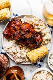 What sides go good with grilled chicken. The Very Best Grilled Bbq Chicken Easy Grilled Barbecue Chicken