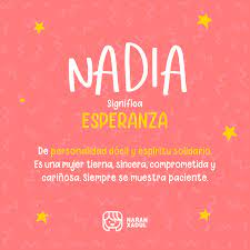 Significado Del Nombre Nadia
