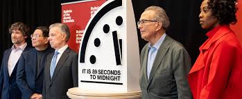 Doomsday Clock ticks down again, just 89 seconds to total global  destruction