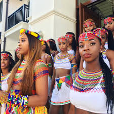 Zulu Source Sbahle Mpisane Mua Thobie Outfit Zulu Brides Zulu Traditional Attire African Traditional Wear African Traditional Dresses