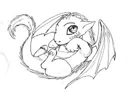 Select from 32084 printable crafts of cartoons, nature, animals, bible and many more. Baby Dragon Coloring Pages