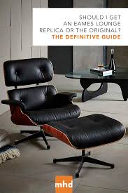 Should I Get An Eames Lounge Replica Or The Original Eames Lounge Chair Vitra Lounge Chair Leather Lounge Chair