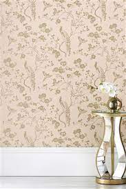 Awesome bird wallpaper for desktop, table, and mobile. Buy Gold Birds From The Next Uk Online Shop Next Wallpaper Bird Wallpaper Lounge Decorating Ideas