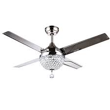 Examples include antique setups, contemporary presentations, or airplane designs. Kalri 44 Crystal Ceiling Fan Light With Led Light Kits And Remote Control 4 Stainless Steel Blades Modern Chandelier Pendant Lighting Buy Online In Botswana At Botswana Desertcart Com Productid 102501259