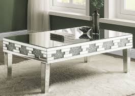 The noralie coffee table will add a contemporary touch to any room in your home. Acme Furniture Noralie Mirrored And Faux Stones Coffee Table 88055 Weathers
