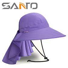 Santo Summer Anti Uv Fast Drying Sun Hat Lady Sunhat Protect You From Sunburn Good For Riding Hiking Mountain Climbing Bike Cap Bicycle Hat Hats