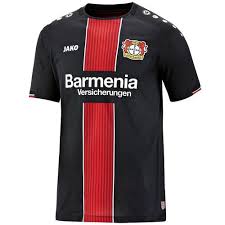 The bayer leverkusen team is coming with the new kits and their 512×512 logo has the colors such as orange, yellow, white colours with the climbing tiger symbol. Jako Football Soccer Bayer 04 Leverkusen Mens Home Jersey Shirt 2018 2019 Black Ebay