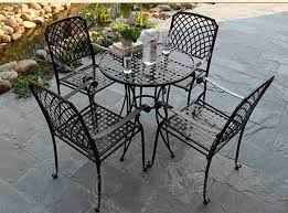 Indoor Outdoor Table Chairs Patio Setting Metal Garden Balcony Cafe Black Square Ebay Patio Set Garden Chairs Metal Outdoor Furniture Sets