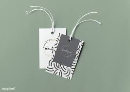 Pair Of Fashion Label Tag Mockups Free Image By Rawpixel Com Ake Fashion Labels Clothing Tags Christmas Gift Tags Printable