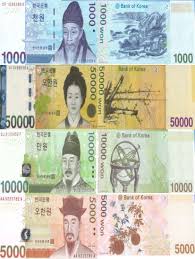While some countries allow people to pay in united states dollars, it's best to have local currency on hand. South Korean Banknotes Pinterest Milk Carton Piggy Bank Bank Notes Paper Currency Currency Design
