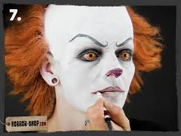 Ich liebe die filme#pennywise #zeichnen #früherundheute #clown. Pennywise Schminkanleitung Video Tutorial Horror Shop Com Magazin