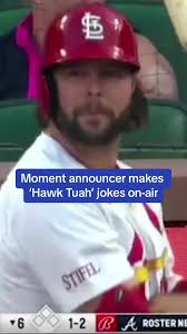 Atlanta Braves announcer makes ‘Hawk Tuah’ joke on-air after Cardinals  player spits