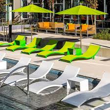 Aqua Commercial Sling Chaise Lounge By Leisure Creations Pool Chaise Lounge Pool Chaise Sling Chaise