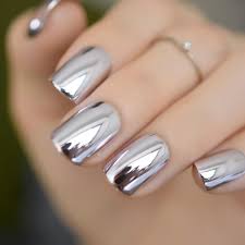 36 Attractive Metallic Nail Designs Ideas Paznokcie Sztylety